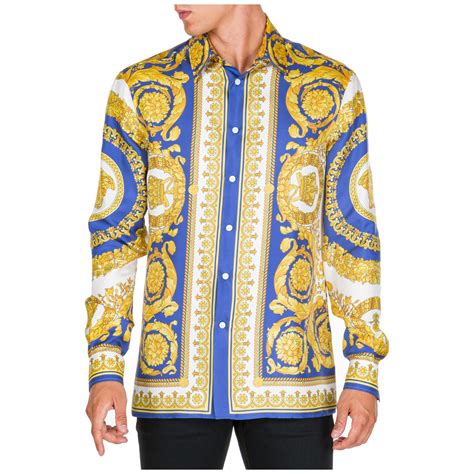 new versace shirts for men|men's Versace shirts on sale.